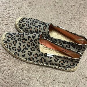 Soludos Leopard Print Espadrilles
